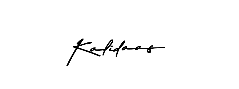 Create a beautiful signature design for name Kalidaas. With this signature (Asem Kandis PERSONAL USE) fonts, you can make a handwritten signature for free. Kalidaas signature style 9 images and pictures png