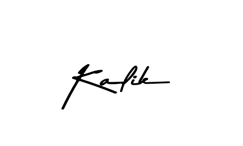 Kalik stylish signature style. Best Handwritten Sign (Asem Kandis PERSONAL USE) for my name. Handwritten Signature Collection Ideas for my name Kalik. Kalik signature style 9 images and pictures png