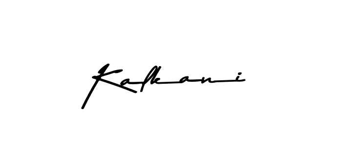 How to make Kalkani signature? Asem Kandis PERSONAL USE is a professional autograph style. Create handwritten signature for Kalkani name. Kalkani signature style 9 images and pictures png