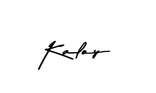 How to make Kaloy signature? Asem Kandis PERSONAL USE is a professional autograph style. Create handwritten signature for Kaloy name. Kaloy signature style 9 images and pictures png