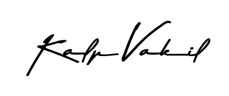 Practice writing Kalp Vakil with the flow of Asem Kandis PERSONAL USE lettering. A fantastic source of inspiration for developing your personal signature style. Kalp Vakil signature style 9 images and pictures png