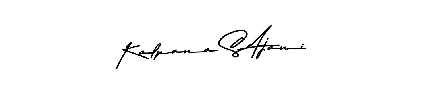 Make a beautiful signature design for name Kalpana S Ajani. Use this online signature maker to create a handwritten signature for free. Kalpana S Ajani signature style 9 images and pictures png