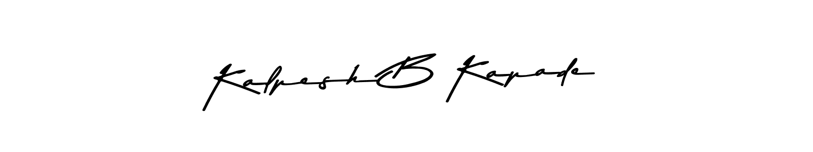 You should practise on your own different ways (Asem Kandis PERSONAL USE) to write your name (Kalpesh B Kapade) in signature. don't let someone else do it for you. Kalpesh B Kapade signature style 9 images and pictures png