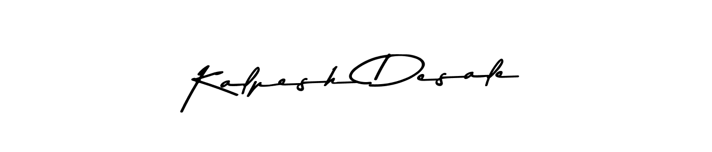 Asem Kandis PERSONAL USE is a professional signature style that is perfect for those who want to add a touch of class to their signature. It is also a great choice for those who want to make their signature more unique. Get Kalpesh Desale name to fancy signature for free. Kalpesh Desale signature style 9 images and pictures png