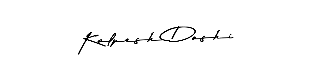 Make a beautiful signature design for name Kalpesh Doshi. With this signature (Asem Kandis PERSONAL USE) style, you can create a handwritten signature for free. Kalpesh Doshi signature style 9 images and pictures png