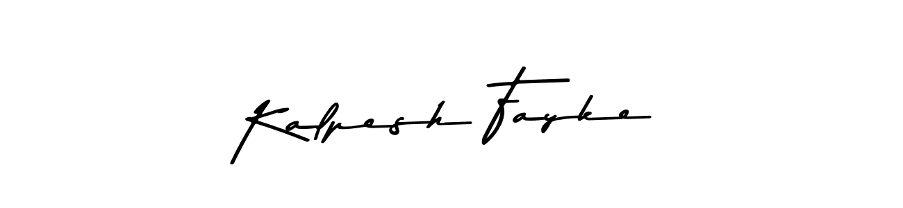 Similarly Asem Kandis PERSONAL USE is the best handwritten signature design. Signature creator online .You can use it as an online autograph creator for name Kalpesh Fayke. Kalpesh Fayke signature style 9 images and pictures png