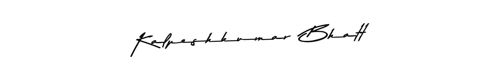 Make a beautiful signature design for name Kalpeshkumar  Bhatt. Use this online signature maker to create a handwritten signature for free. Kalpeshkumar  Bhatt signature style 9 images and pictures png