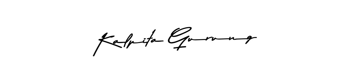 Also You can easily find your signature by using the search form. We will create Kalpita Gurung name handwritten signature images for you free of cost using Asem Kandis PERSONAL USE sign style. Kalpita Gurung signature style 9 images and pictures png