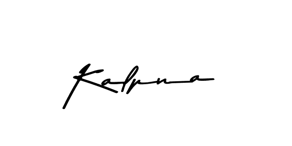 Create a beautiful signature design for name Kalpna. With this signature (Asem Kandis PERSONAL USE) fonts, you can make a handwritten signature for free. Kalpna signature style 9 images and pictures png