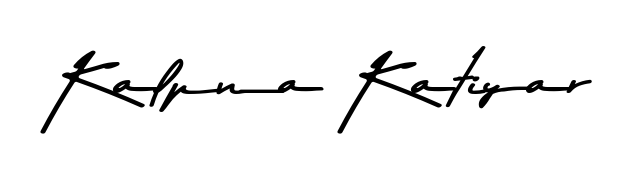 Quickly download Kalpna Katiyar name signature in high-resolution PNG using Asem Kandis PERSONAL USE style. Ready to insert into PDFs and online applications. Kalpna Katiyar signature style 9 images and pictures png