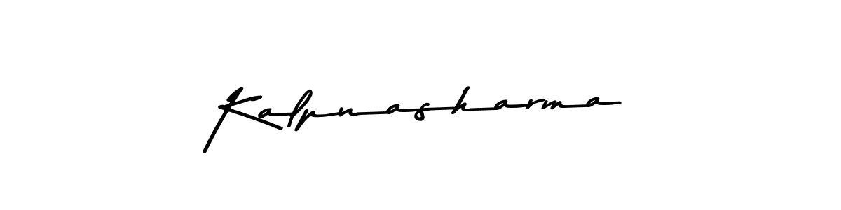 How to make Kalpnasharma signature? Asem Kandis PERSONAL USE is a professional autograph style. Create handwritten signature for Kalpnasharma name. Kalpnasharma signature style 9 images and pictures png