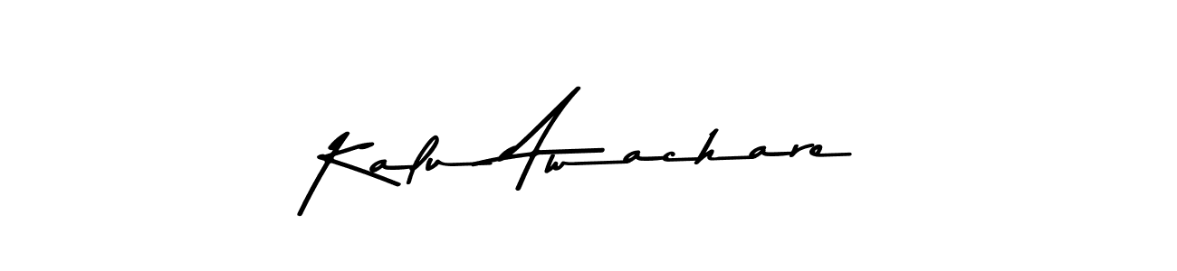 Kalu Awachare stylish signature style. Best Handwritten Sign (Asem Kandis PERSONAL USE) for my name. Handwritten Signature Collection Ideas for my name Kalu Awachare. Kalu Awachare signature style 9 images and pictures png