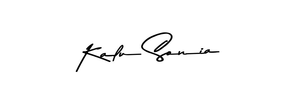 This is the best signature style for the Kalu Sonia name. Also you like these signature font (Asem Kandis PERSONAL USE). Mix name signature. Kalu Sonia signature style 9 images and pictures png