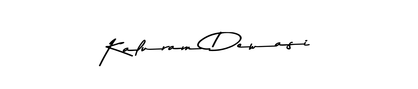 Design your own signature with our free online signature maker. With this signature software, you can create a handwritten (Asem Kandis PERSONAL USE) signature for name Kaluram Dewasi. Kaluram Dewasi signature style 9 images and pictures png