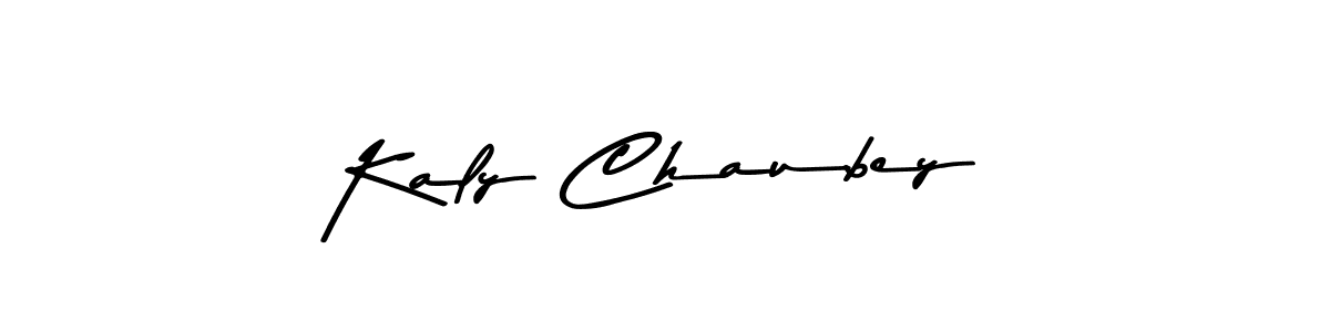 You should practise on your own different ways (Asem Kandis PERSONAL USE) to write your name (Kaly Chaubey) in signature. don't let someone else do it for you. Kaly Chaubey signature style 9 images and pictures png
