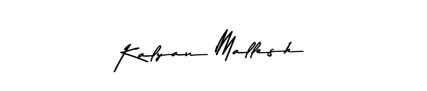 How to make Kalyan Mallesh signature? Asem Kandis PERSONAL USE is a professional autograph style. Create handwritten signature for Kalyan Mallesh name. Kalyan Mallesh signature style 9 images and pictures png
