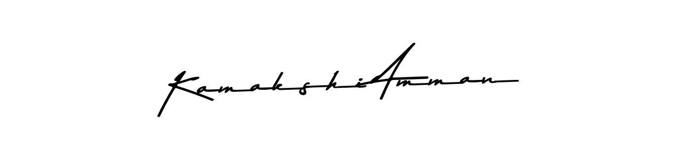Use a signature maker to create a handwritten signature online. With this signature software, you can design (Asem Kandis PERSONAL USE) your own signature for name Kamakshi Amman. Kamakshi Amman signature style 9 images and pictures png