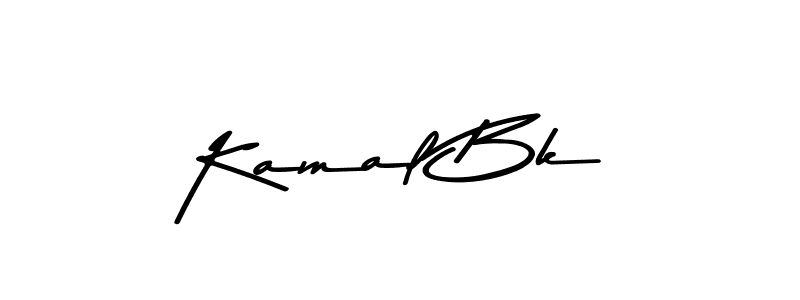 Make a beautiful signature design for name Kamal Bk. With this signature (Asem Kandis PERSONAL USE) style, you can create a handwritten signature for free. Kamal Bk signature style 9 images and pictures png
