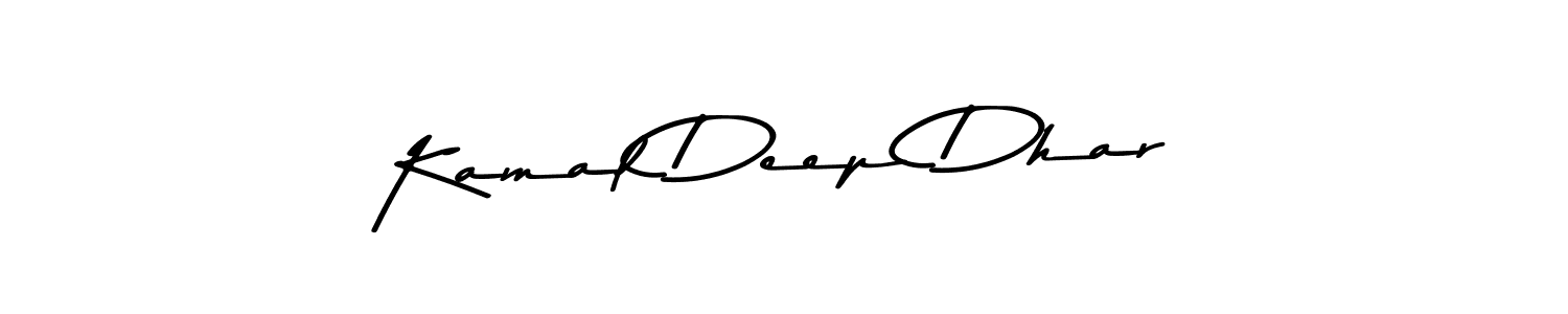 Make a beautiful signature design for name Kamal Deep Dhar. With this signature (Asem Kandis PERSONAL USE) style, you can create a handwritten signature for free. Kamal Deep Dhar signature style 9 images and pictures png