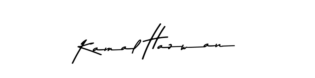 Use a signature maker to create a handwritten signature online. With this signature software, you can design (Asem Kandis PERSONAL USE) your own signature for name Kamal Hazwan. Kamal Hazwan signature style 9 images and pictures png