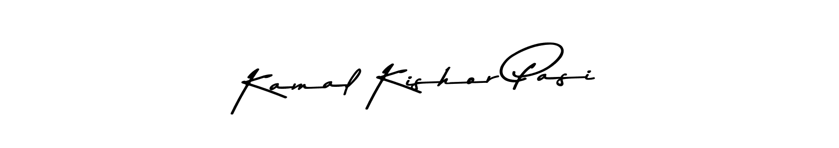 Use a signature maker to create a handwritten signature online. With this signature software, you can design (Asem Kandis PERSONAL USE) your own signature for name Kamal Kishor Pasi. Kamal Kishor Pasi signature style 9 images and pictures png