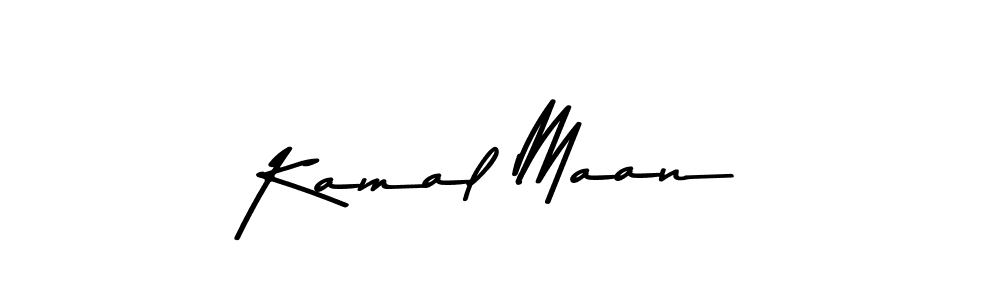 Make a beautiful signature design for name Kamal Maan. With this signature (Asem Kandis PERSONAL USE) style, you can create a handwritten signature for free. Kamal Maan signature style 9 images and pictures png
