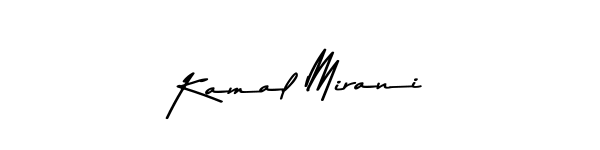 Use a signature maker to create a handwritten signature online. With this signature software, you can design (Asem Kandis PERSONAL USE) your own signature for name Kamal Mirani. Kamal Mirani signature style 9 images and pictures png