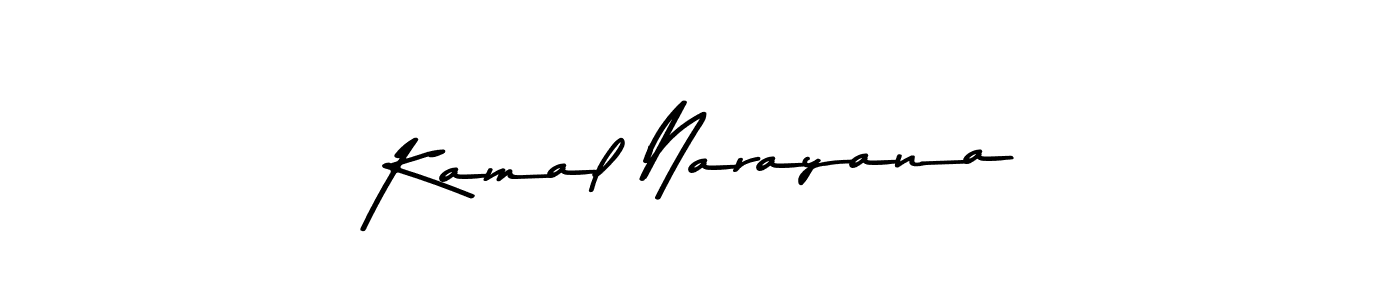 You should practise on your own different ways (Asem Kandis PERSONAL USE) to write your name (Kamal Narayana) in signature. don't let someone else do it for you. Kamal Narayana signature style 9 images and pictures png
