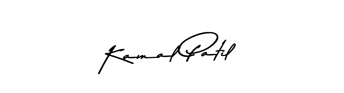 Use a signature maker to create a handwritten signature online. With this signature software, you can design (Asem Kandis PERSONAL USE) your own signature for name Kamal Patil. Kamal Patil signature style 9 images and pictures png