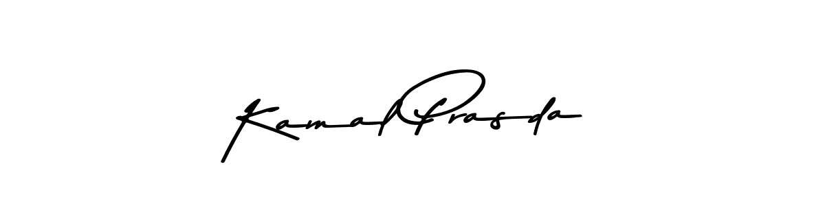 Create a beautiful signature design for name Kamal Prasda. With this signature (Asem Kandis PERSONAL USE) fonts, you can make a handwritten signature for free. Kamal Prasda signature style 9 images and pictures png