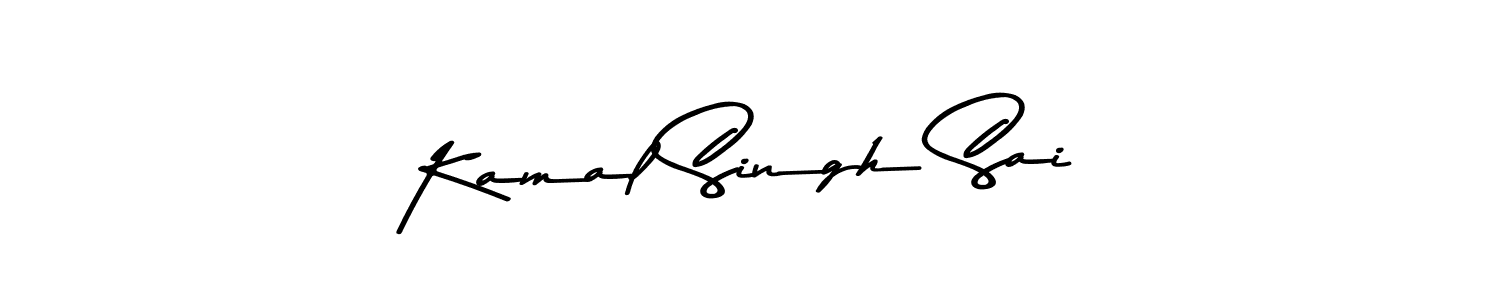 Design your own signature with our free online signature maker. With this signature software, you can create a handwritten (Asem Kandis PERSONAL USE) signature for name Kamal Singh Sai. Kamal Singh Sai signature style 9 images and pictures png