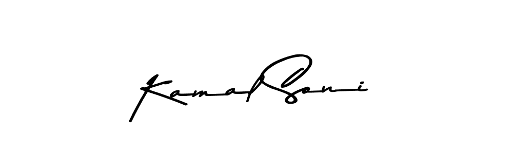 Design your own signature with our free online signature maker. With this signature software, you can create a handwritten (Asem Kandis PERSONAL USE) signature for name Kamal Soni. Kamal Soni signature style 9 images and pictures png