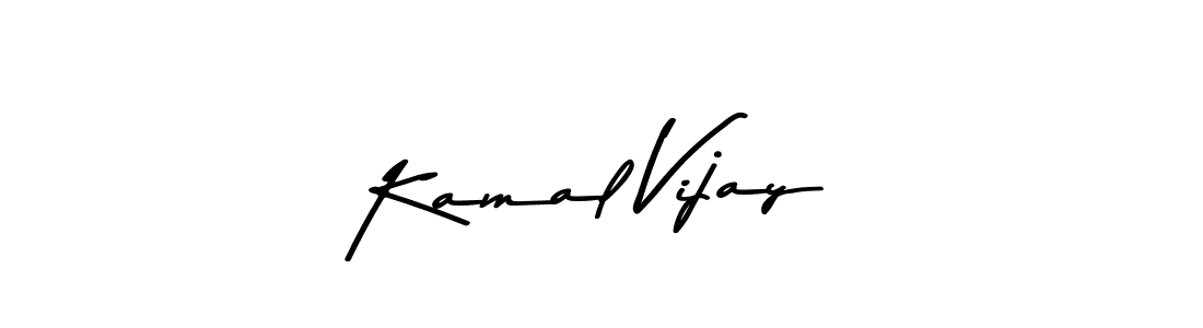Use a signature maker to create a handwritten signature online. With this signature software, you can design (Asem Kandis PERSONAL USE) your own signature for name Kamal Vijay. Kamal Vijay signature style 9 images and pictures png