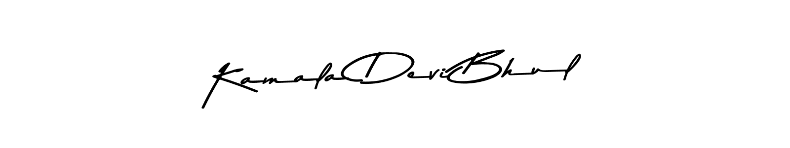 Similarly Asem Kandis PERSONAL USE is the best handwritten signature design. Signature creator online .You can use it as an online autograph creator for name Kamala Devi Bhul. Kamala Devi Bhul signature style 9 images and pictures png