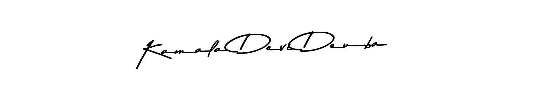 How to make Kamala Devi Deuba signature? Asem Kandis PERSONAL USE is a professional autograph style. Create handwritten signature for Kamala Devi Deuba name. Kamala Devi Deuba signature style 9 images and pictures png