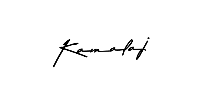 How to make Kamalaj name signature. Use Asem Kandis PERSONAL USE style for creating short signs online. This is the latest handwritten sign. Kamalaj signature style 9 images and pictures png