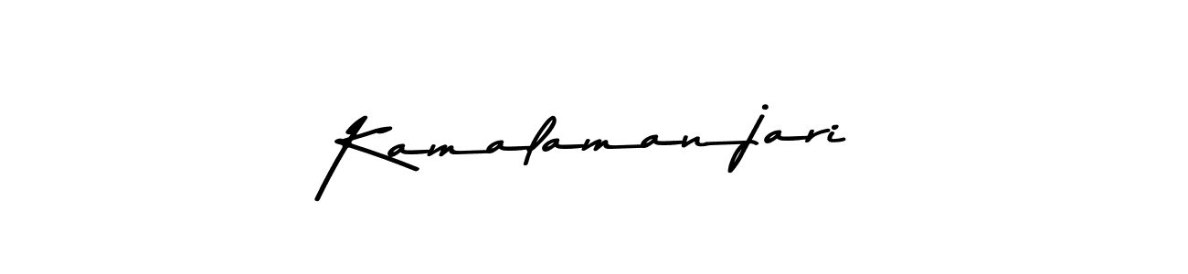 Also You can easily find your signature by using the search form. We will create Kamalamanjari name handwritten signature images for you free of cost using Asem Kandis PERSONAL USE sign style. Kamalamanjari signature style 9 images and pictures png