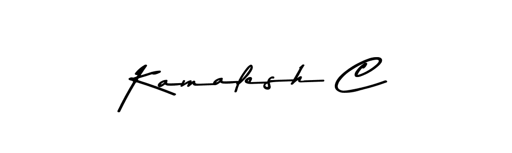 Make a short Kamalesh C signature style. Manage your documents anywhere anytime using Asem Kandis PERSONAL USE. Create and add eSignatures, submit forms, share and send files easily. Kamalesh C signature style 9 images and pictures png