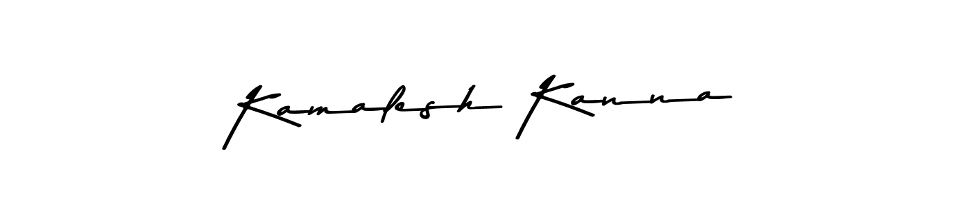 You should practise on your own different ways (Asem Kandis PERSONAL USE) to write your name (Kamalesh Kanna) in signature. don't let someone else do it for you. Kamalesh Kanna signature style 9 images and pictures png