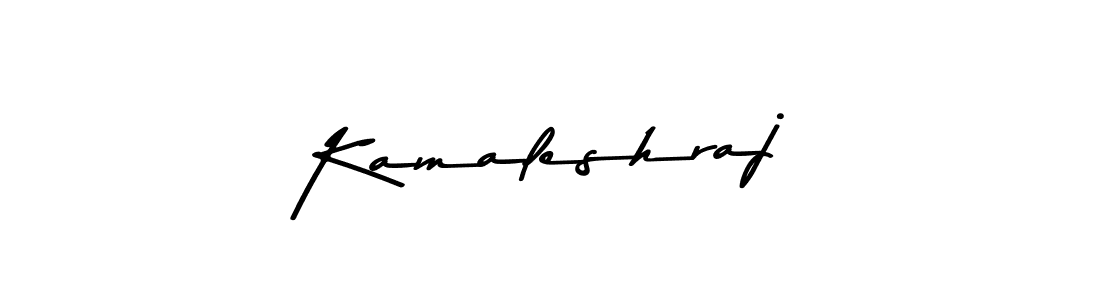 Kamaleshraj stylish signature style. Best Handwritten Sign (Asem Kandis PERSONAL USE) for my name. Handwritten Signature Collection Ideas for my name Kamaleshraj. Kamaleshraj signature style 9 images and pictures png