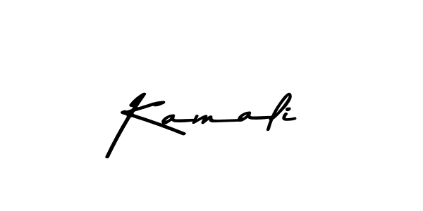 Make a beautiful signature design for name Kamali. With this signature (Asem Kandis PERSONAL USE) style, you can create a handwritten signature for free. Kamali signature style 9 images and pictures png