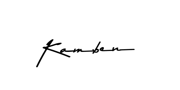 if you are searching for the best signature style for your name Kamben. so please give up your signature search. here we have designed multiple signature styles  using Asem Kandis PERSONAL USE. Kamben signature style 9 images and pictures png