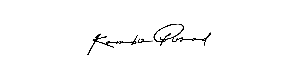 The best way (Asem Kandis PERSONAL USE) to make a short signature is to pick only two or three words in your name. The name Kambiz Pirzad include a total of six letters. For converting this name. Kambiz Pirzad signature style 9 images and pictures png