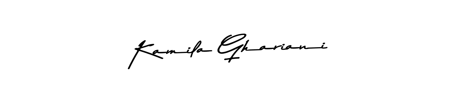 Once you've used our free online signature maker to create your best signature Asem Kandis PERSONAL USE style, it's time to enjoy all of the benefits that Kamila Ghariani name signing documents. Kamila Ghariani signature style 9 images and pictures png