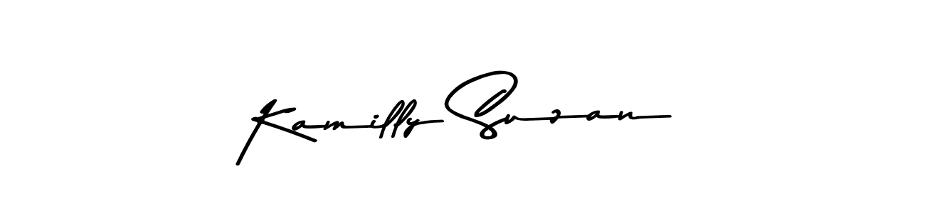 Also You can easily find your signature by using the search form. We will create Kamilly Suzan name handwritten signature images for you free of cost using Asem Kandis PERSONAL USE sign style. Kamilly Suzan signature style 9 images and pictures png