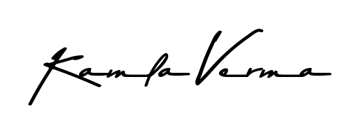 If you are searching for the best signature style for your name Kamla Verma, here we have designed multiple signature styles using Asem Kandis PERSONAL USE. Kamla Verma signature style 9 images and pictures png
