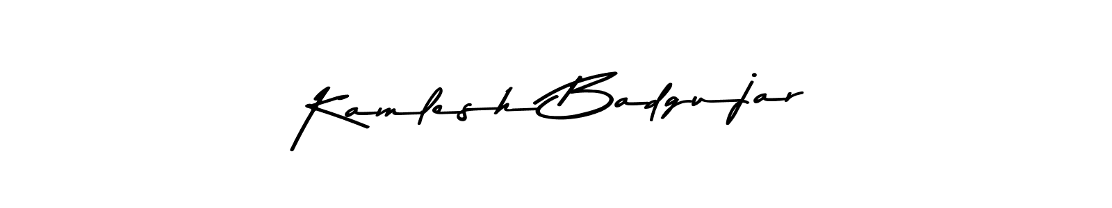 It looks lik you need a new signature style for name Kamlesh Badgujar. Design unique handwritten (Asem Kandis PERSONAL USE) signature with our free signature maker in just a few clicks. Kamlesh Badgujar signature style 9 images and pictures png