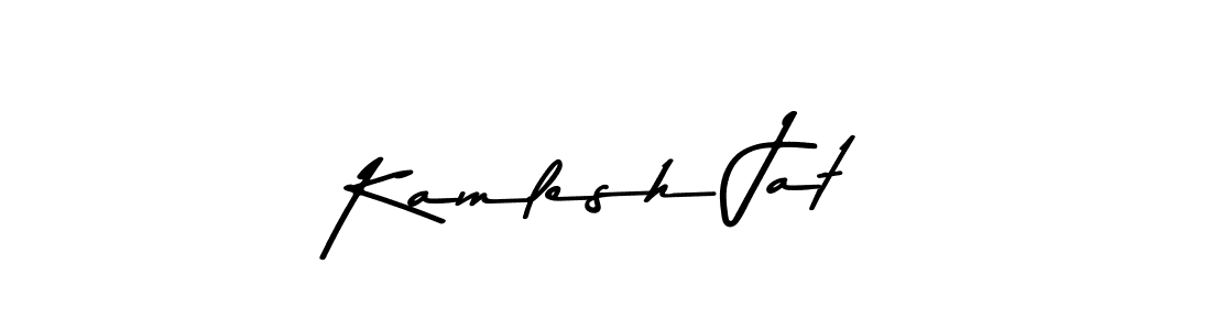 Also we have Kamlesh Jat name is the best signature style. Create professional handwritten signature collection using Asem Kandis PERSONAL USE autograph style. Kamlesh Jat signature style 9 images and pictures png