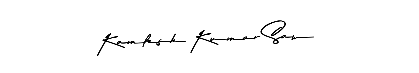 Also we have Kamlesh Kumar Saw name is the best signature style. Create professional handwritten signature collection using Asem Kandis PERSONAL USE autograph style. Kamlesh Kumar Saw signature style 9 images and pictures png