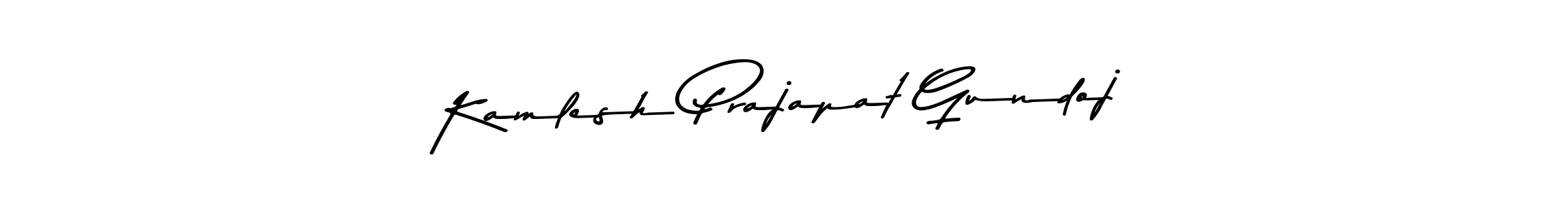 Also You can easily find your signature by using the search form. We will create Kamlesh Prajapat Gundoj name handwritten signature images for you free of cost using Asem Kandis PERSONAL USE sign style. Kamlesh Prajapat Gundoj signature style 9 images and pictures png